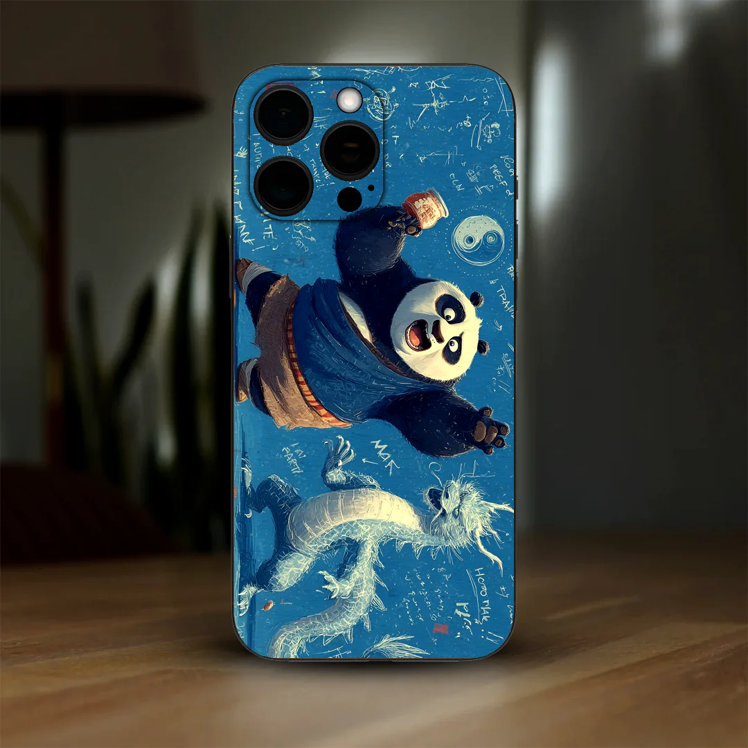 Blue KungFu Panda 3D Skin
