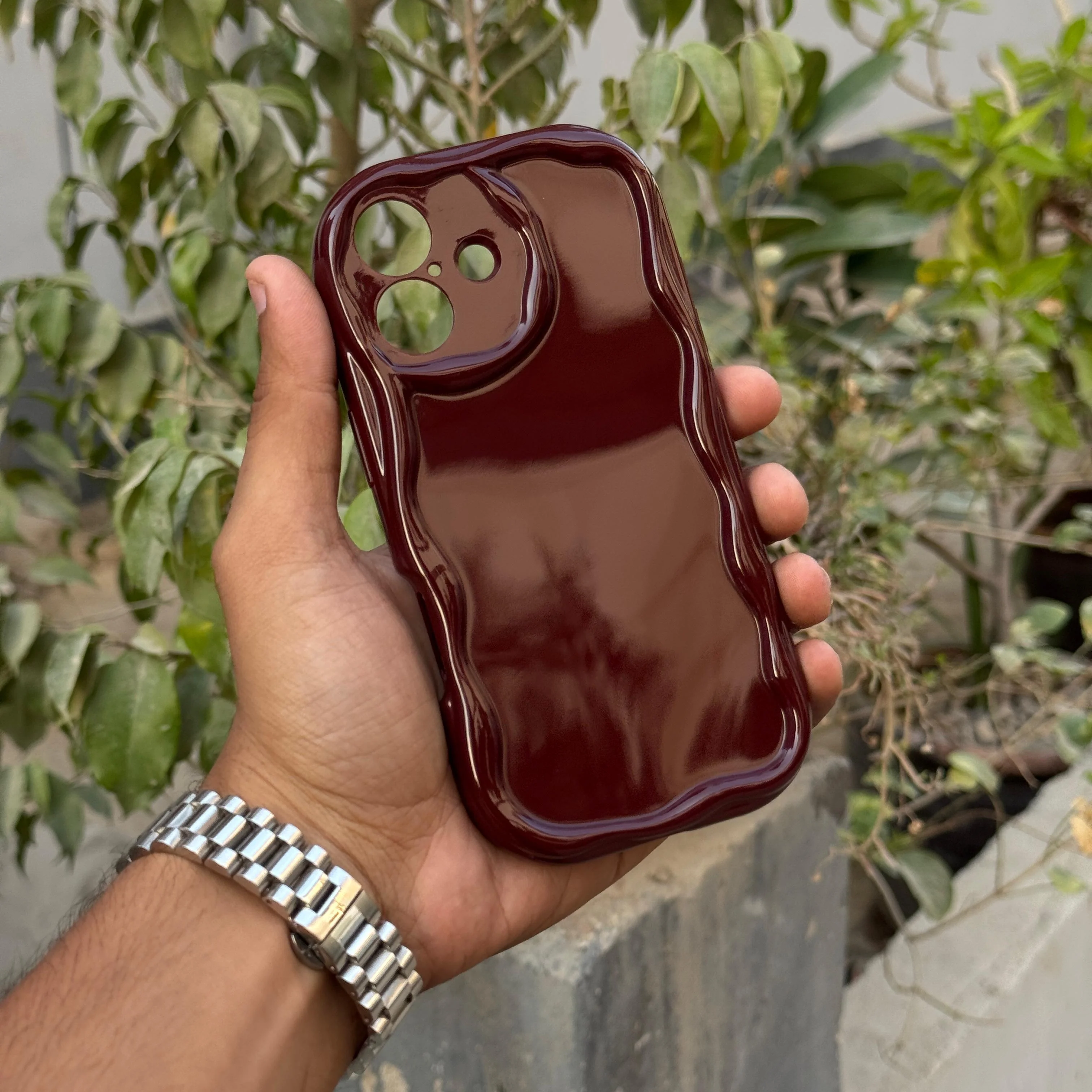 Cherry Wavy Aesthetic Case (New Arrival) - Image 4