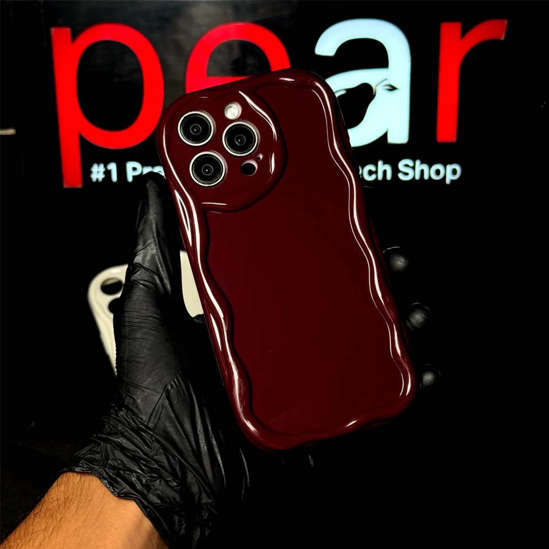 Cherry Wavy Aesthetic Case (New Arrival) - Image 5