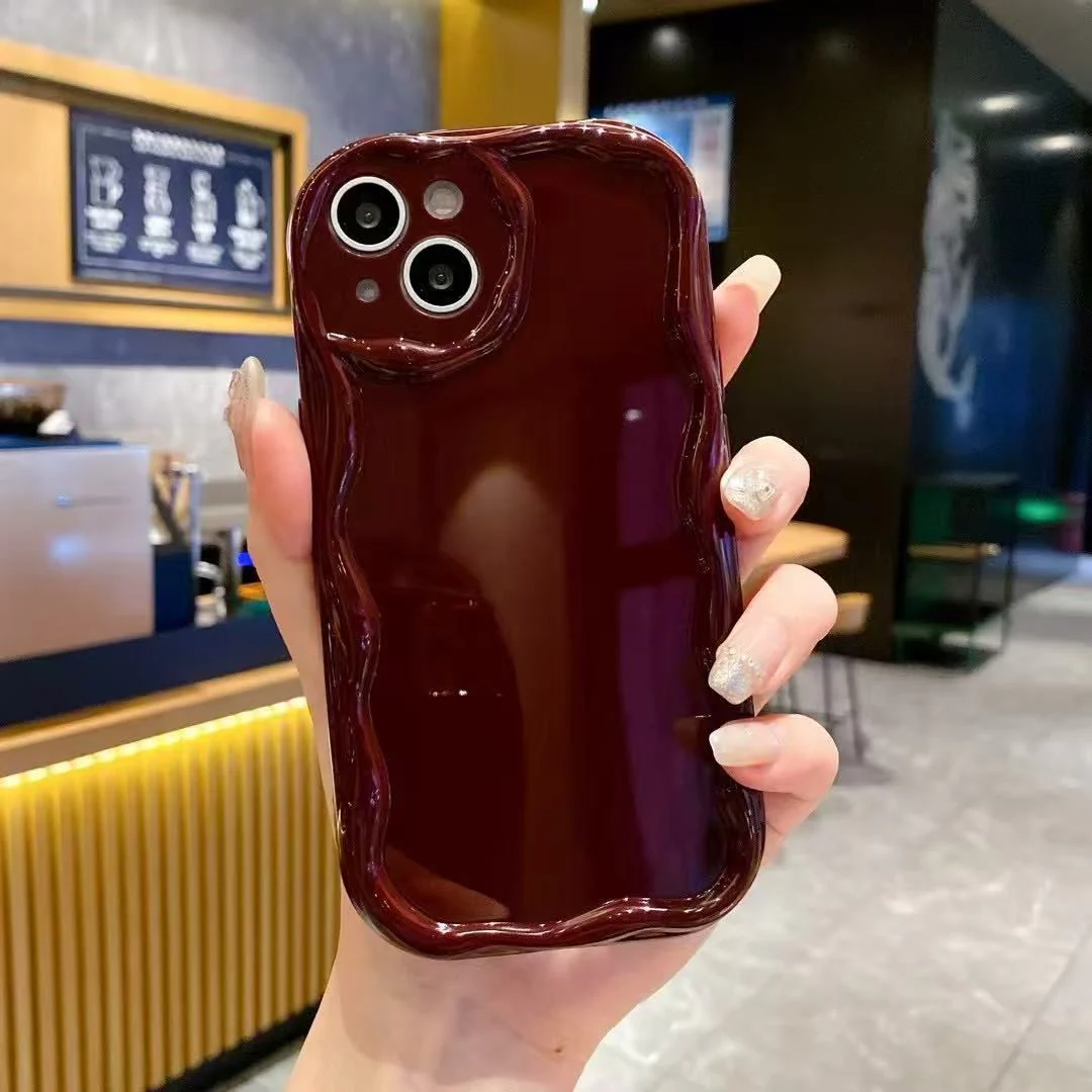 Cherry Wavy Aesthetic Case (New Arrival) - Image 7