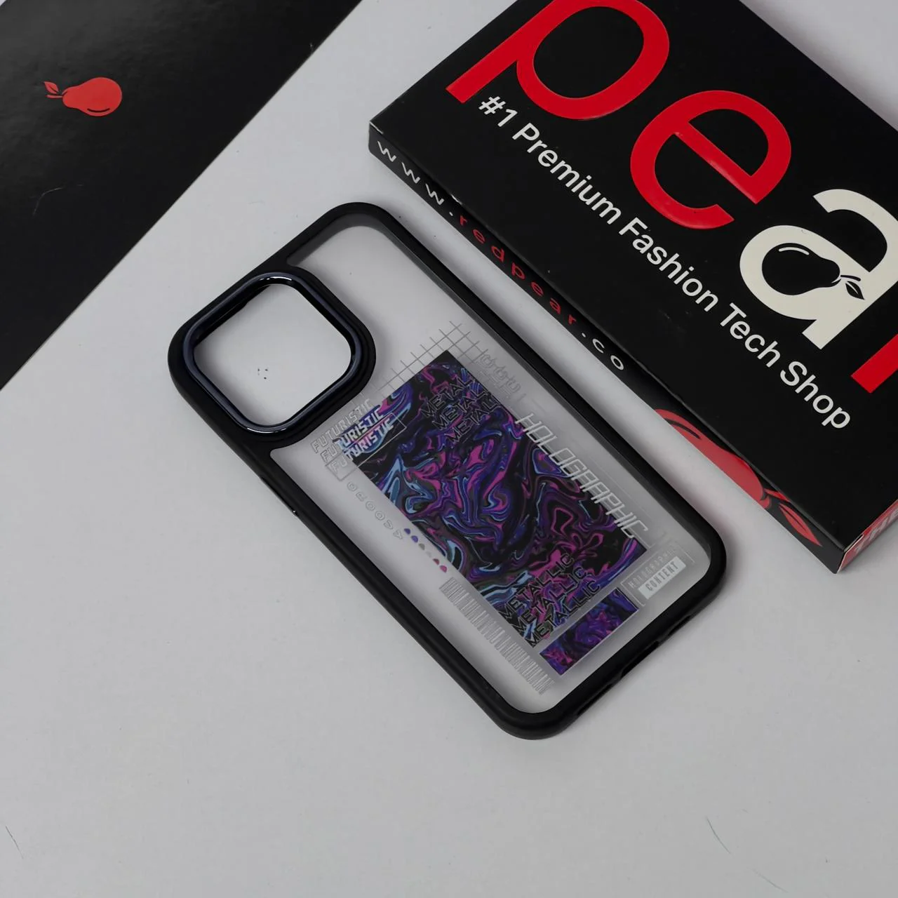 iPhone 13 Pro FUTURISTIC Black Border Acrylic Case (RPS)