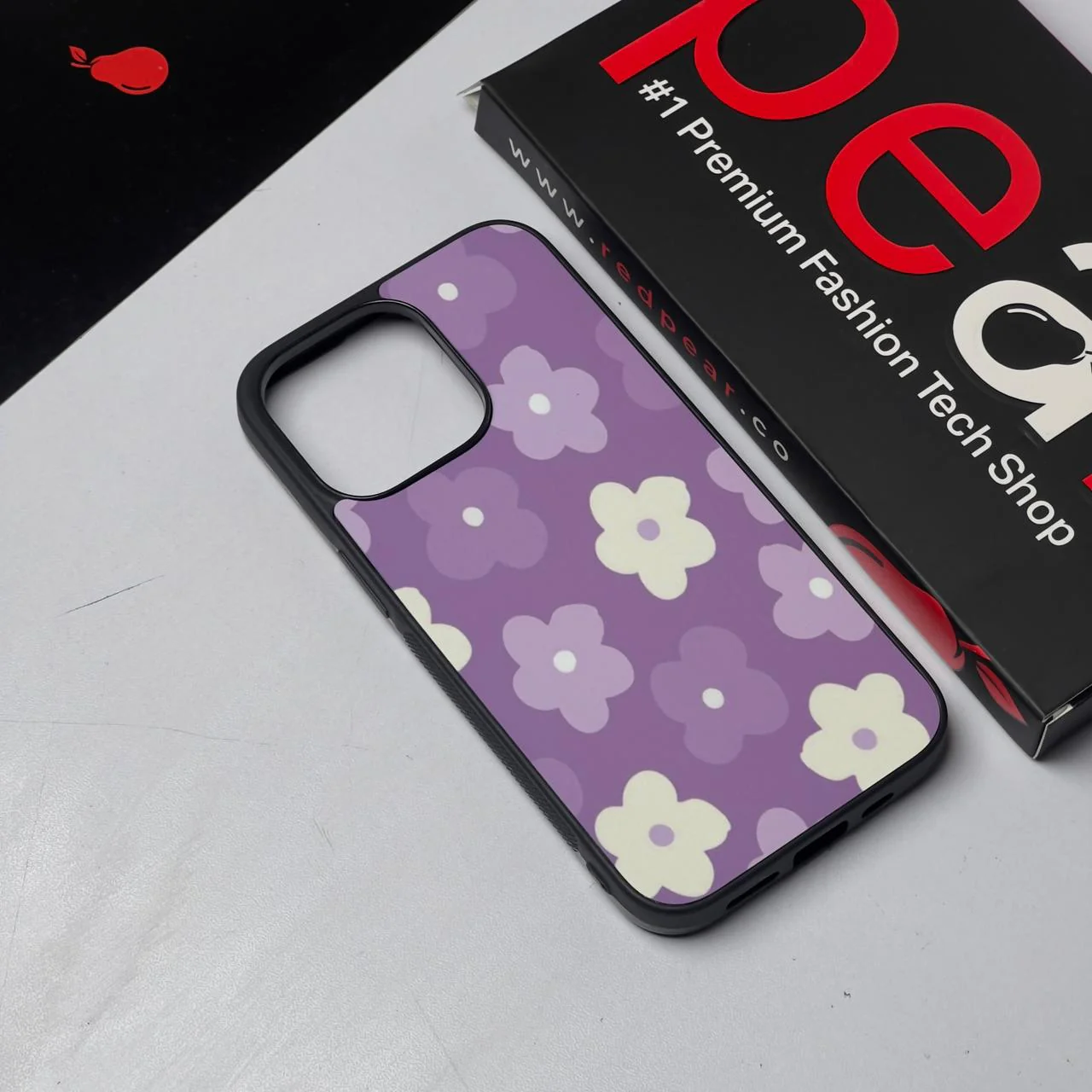 iPhone 13 Pro Lavender Flowers Glossy Case (RPS)