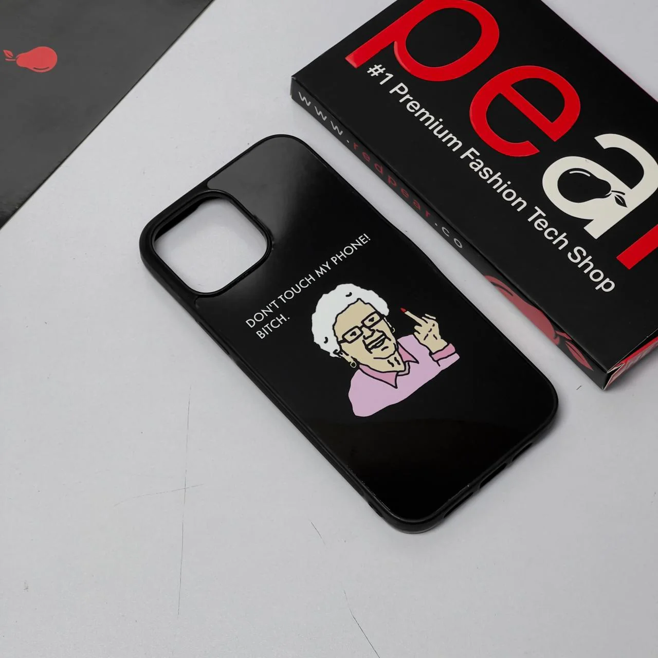 iPhone 13 Pro Max Don't Touch My Phone Glossy Case (RPS)