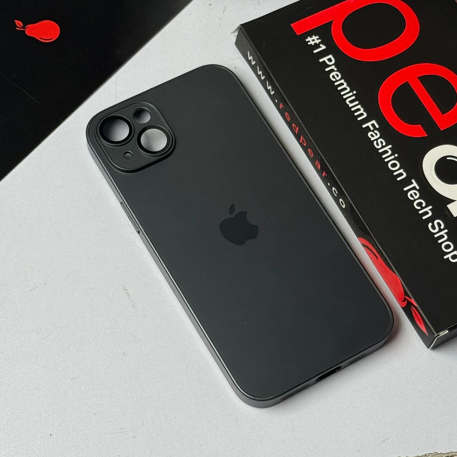 iPhone 14 Plus / 15 Plus Graphite Black AG Glass case (RPS)