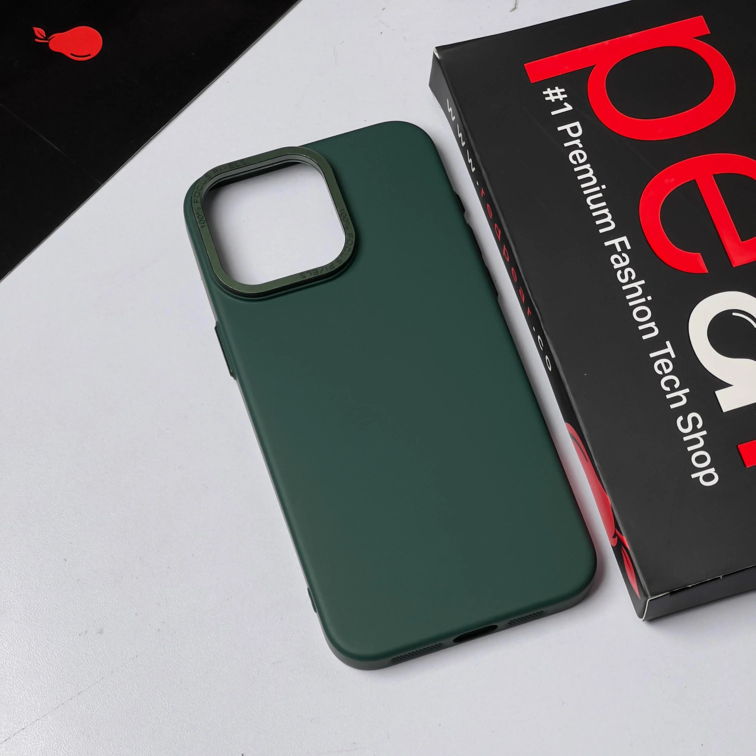 iPhone 15 Pro Max Dark Green Slim PC case (RPS)