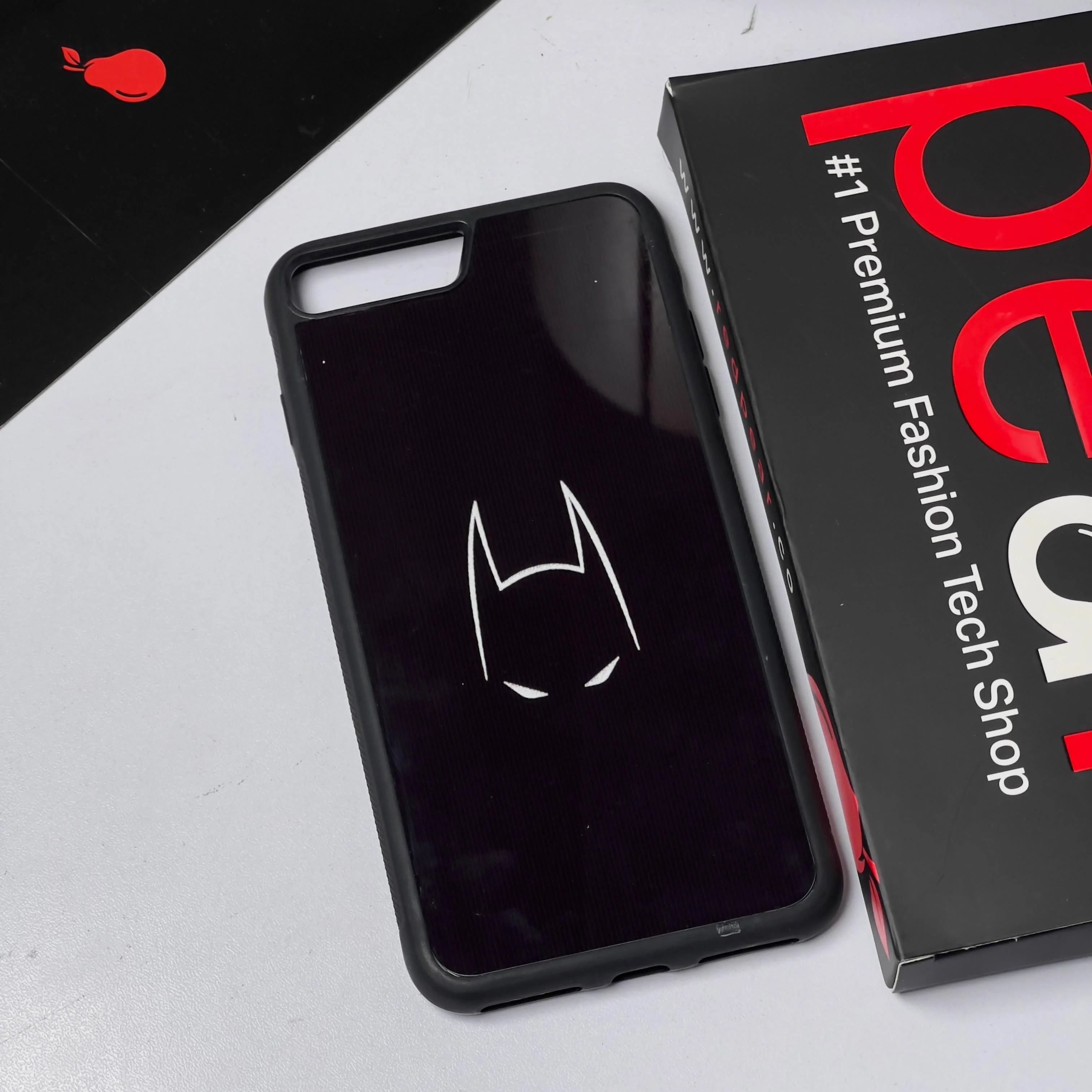 iPhone 7+/8+ Black Batman Glossy Case (RPS)