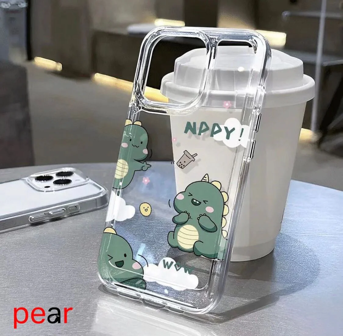 Little Dino Clear Acrylic Case - Image 2