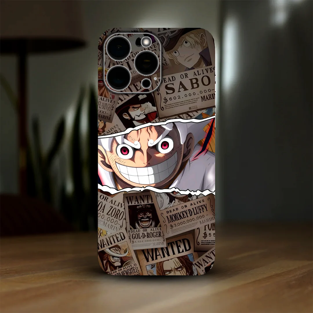 Luffy Ripped Poster 3D Skin