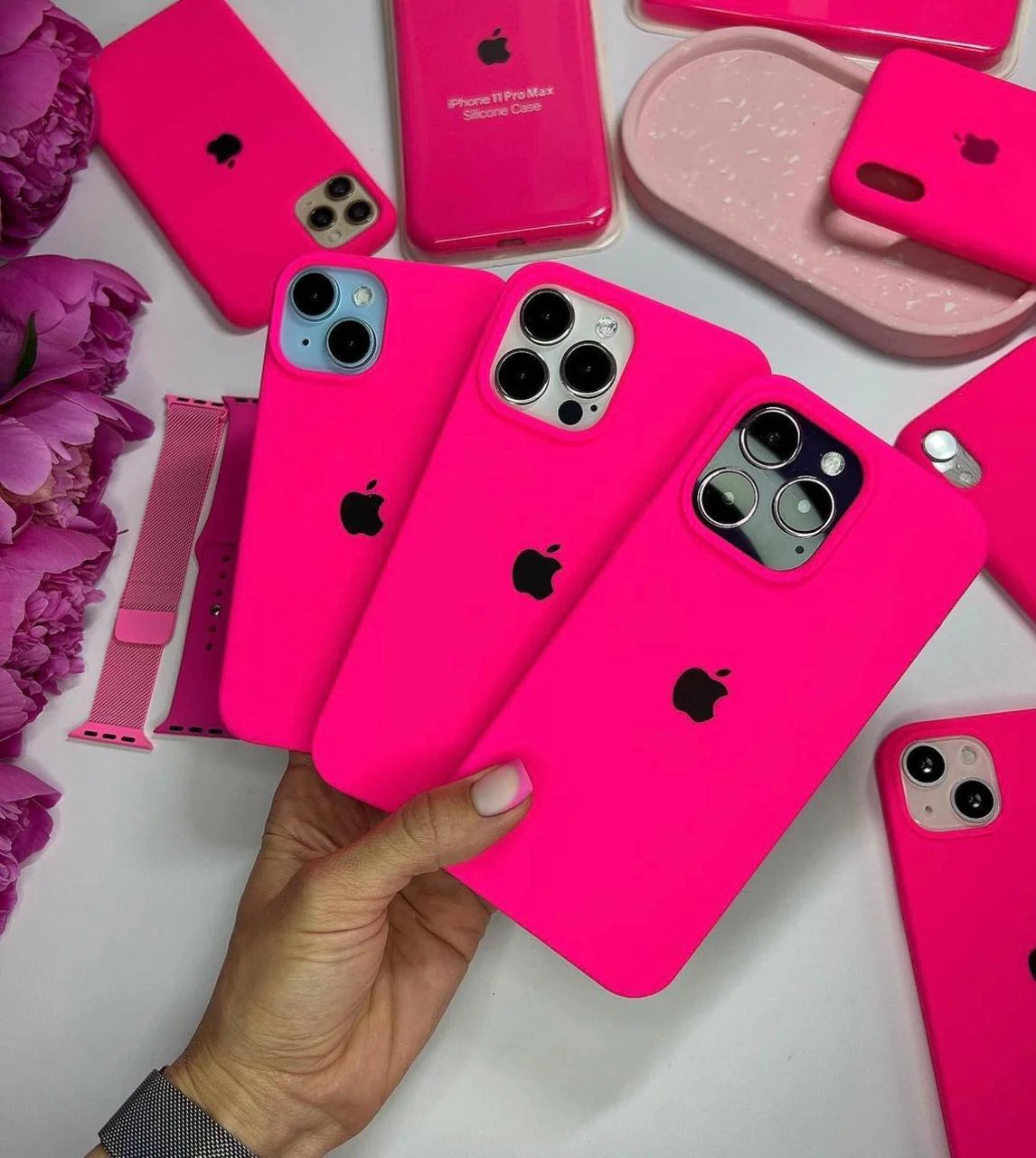 Neon Pink Silicon - Image 2