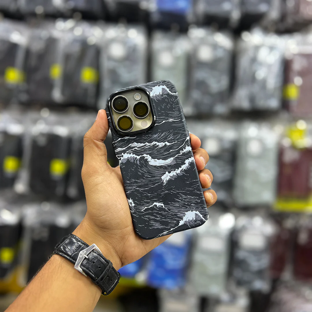 Ocean Wave Carbon Premium Quality Case - Image 13