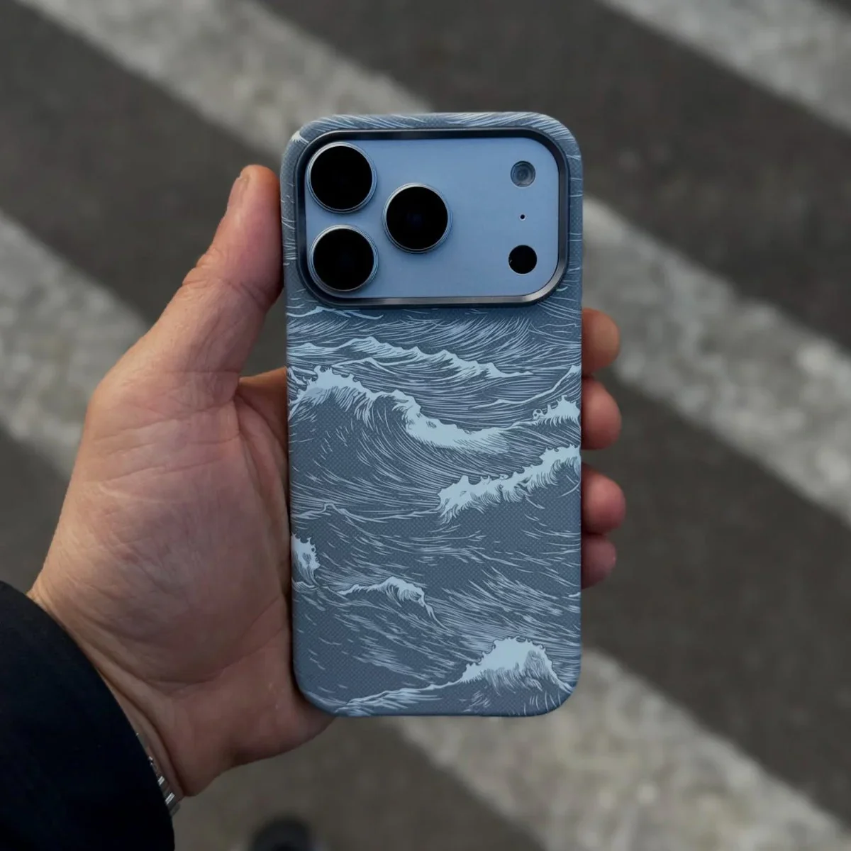 Ocean Wave Carbon Premium Quality Case - Image 14