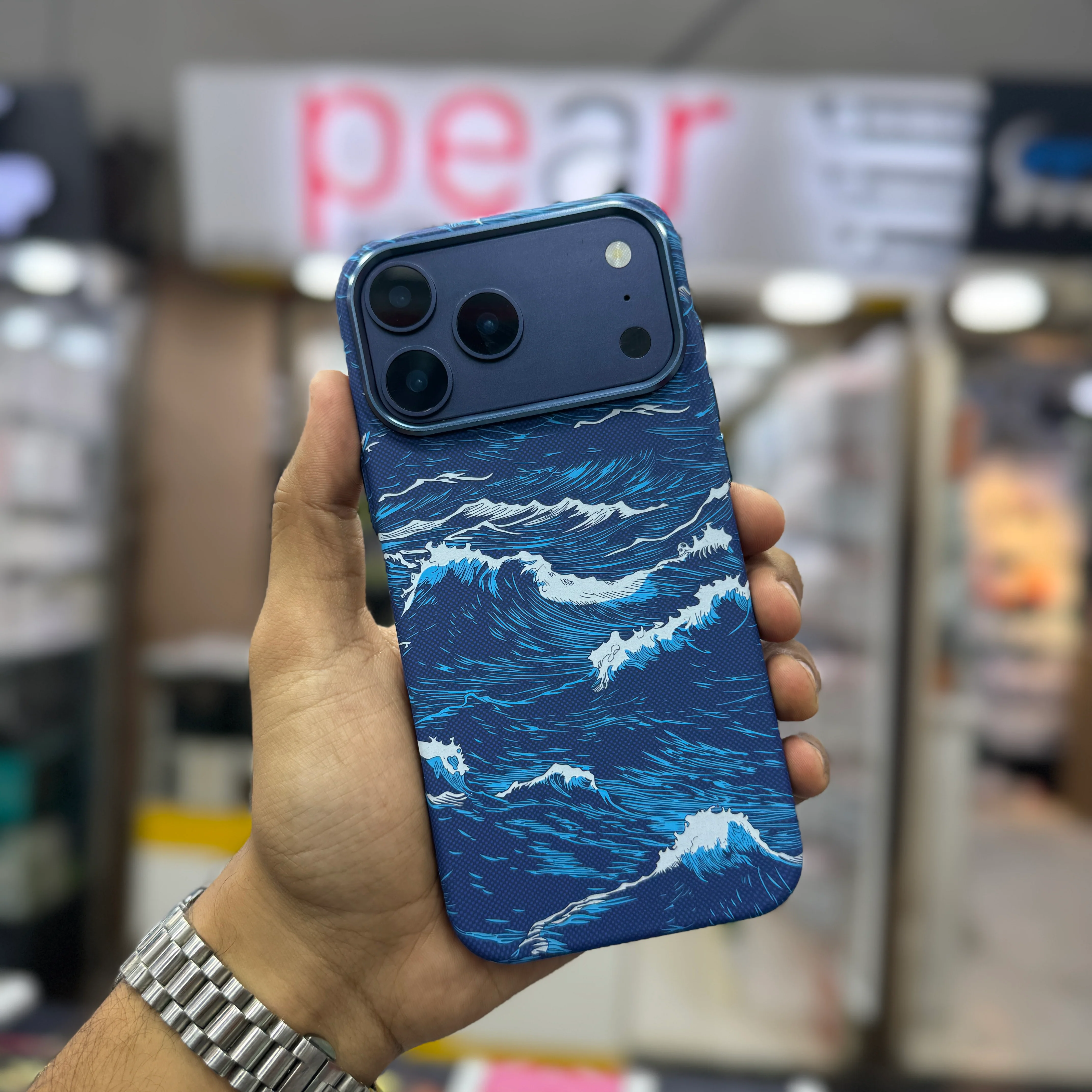 Ocean Wave Carbon Premium Quality Case - Image 2