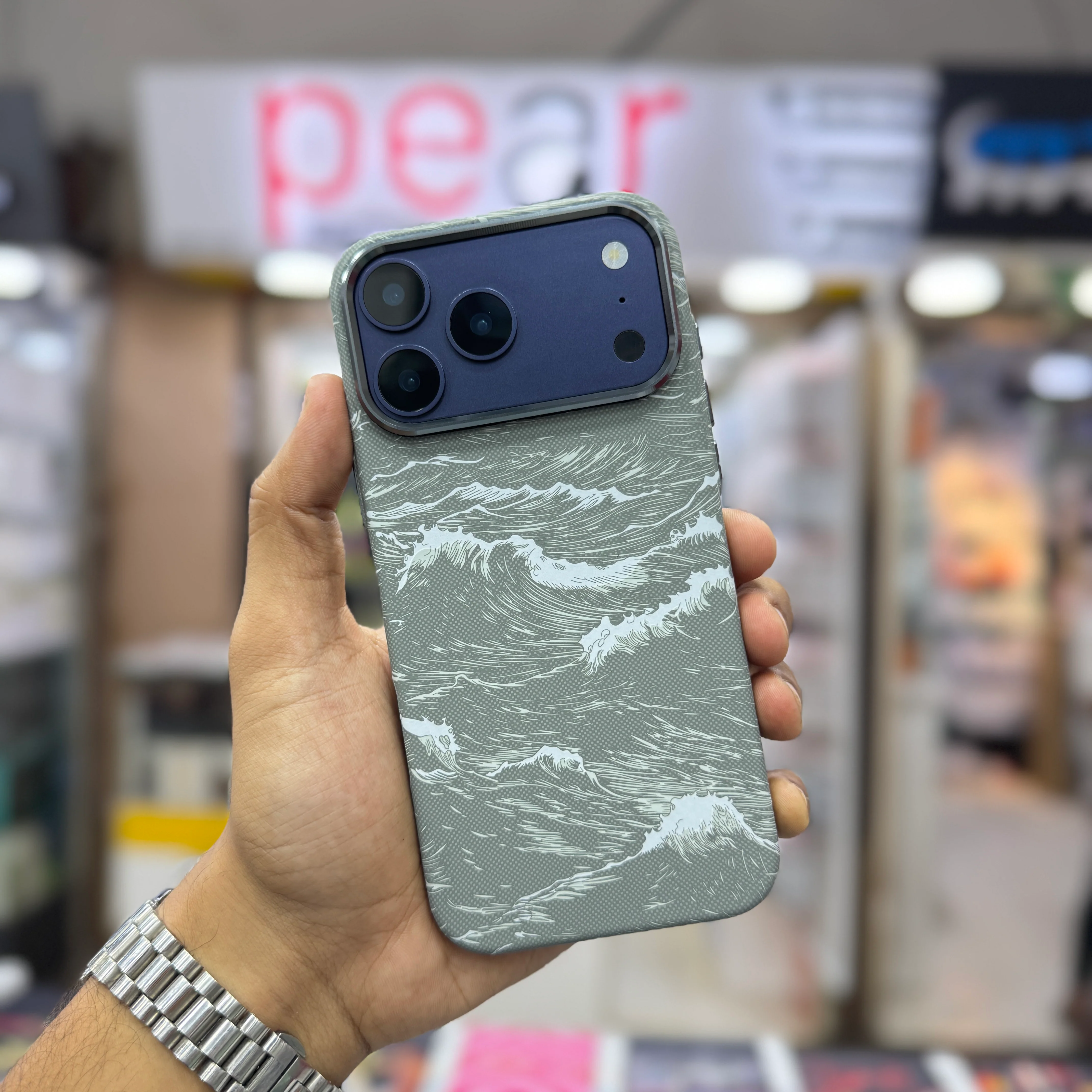 Ocean Wave Carbon Premium Quality Case - Image 3