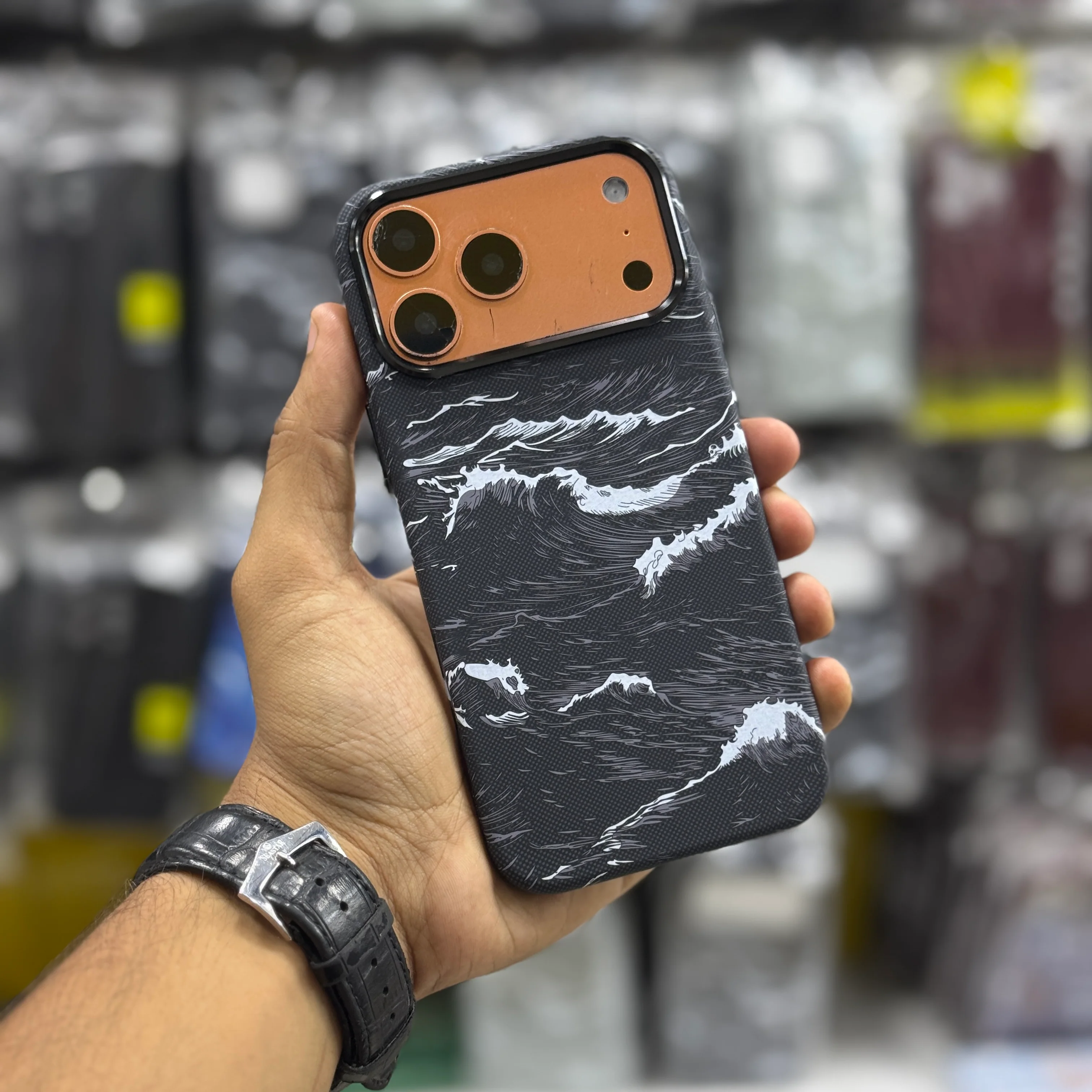 Ocean Wave Carbon Premium Quality Case - Image 7