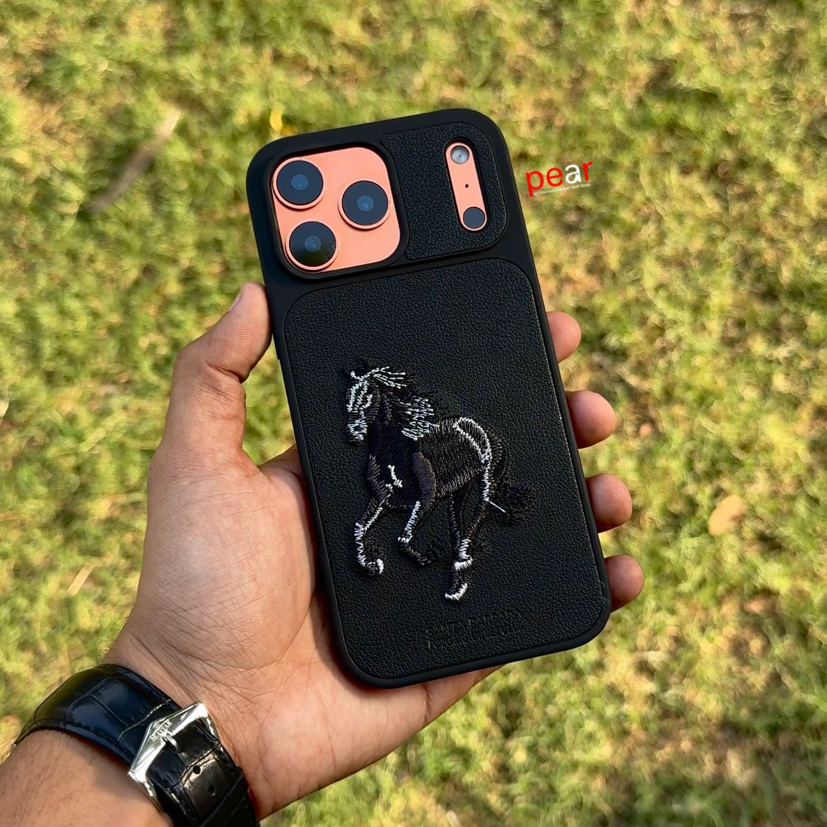 Premium 3D Embroidered Santa Barbara Polo Case - Image 3