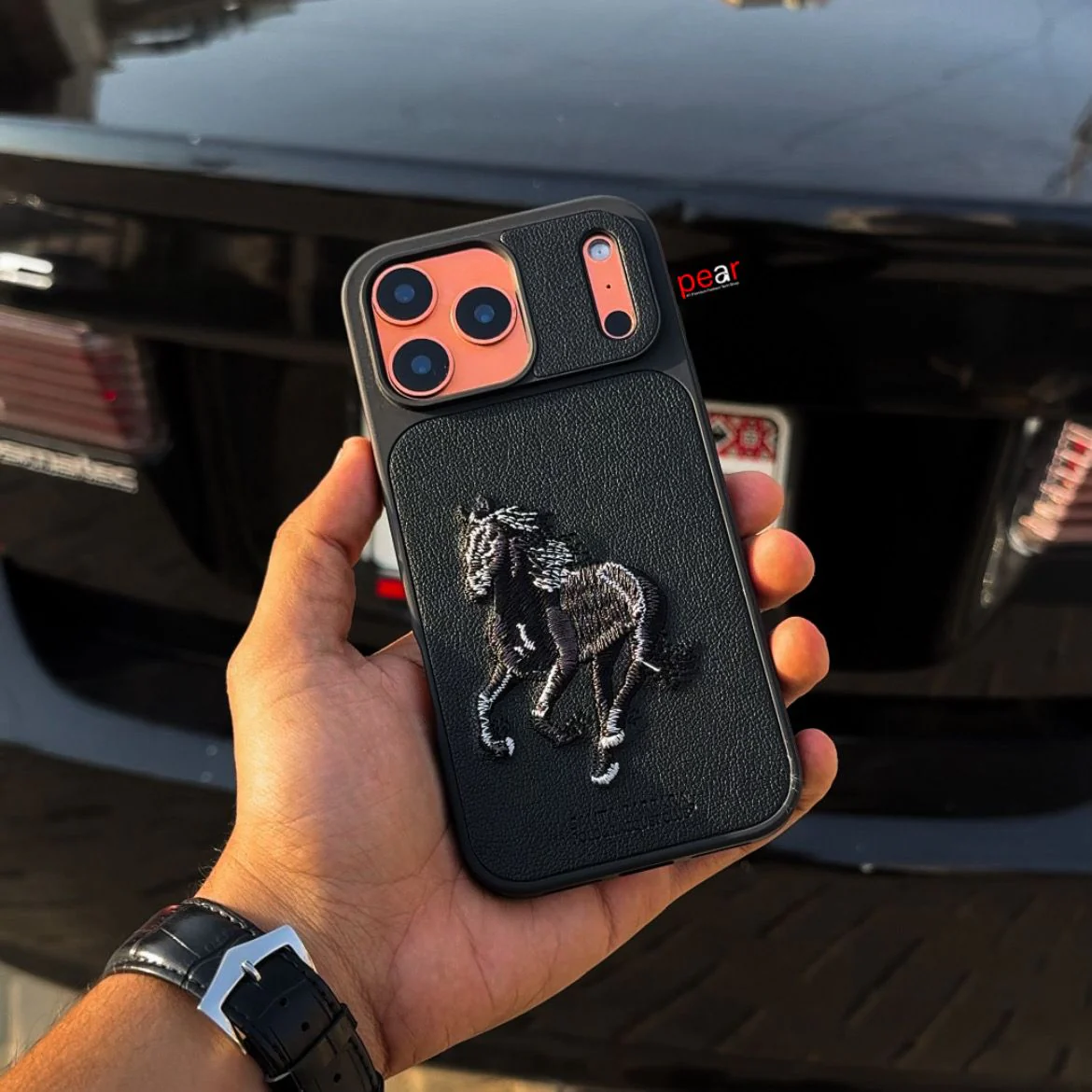 Premium 3D Embroidered Santa Barbara Polo Case - Image 4