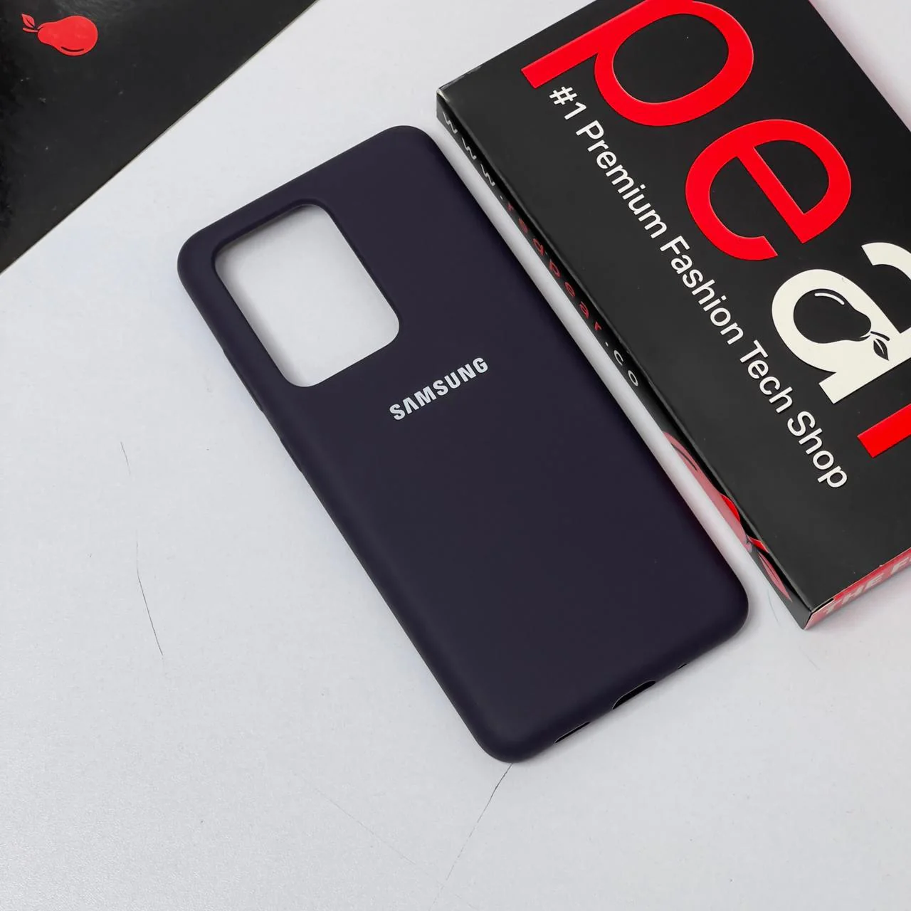 Samsung S20 Ultra Black silicon case