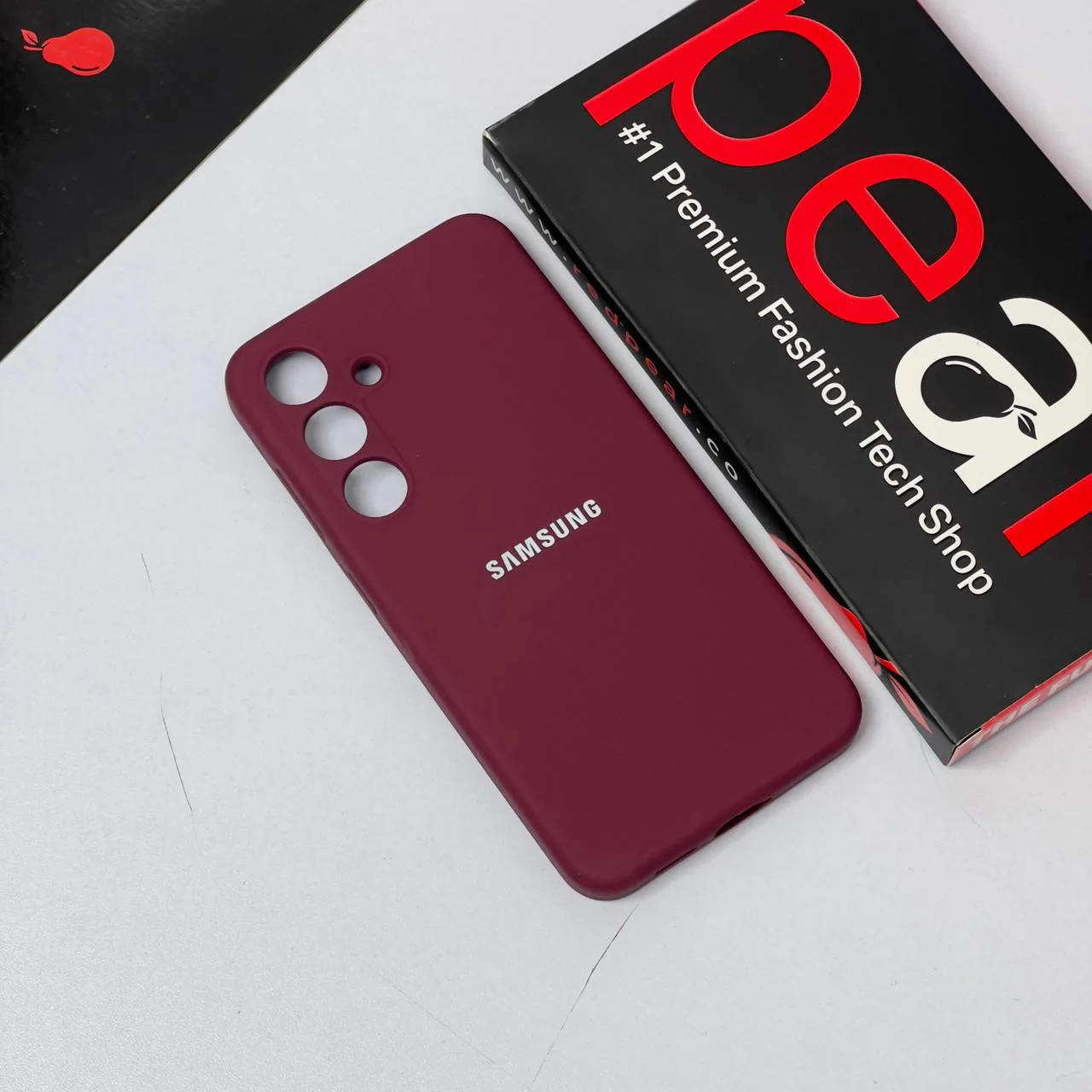 Samsung S24 Plum silicon case