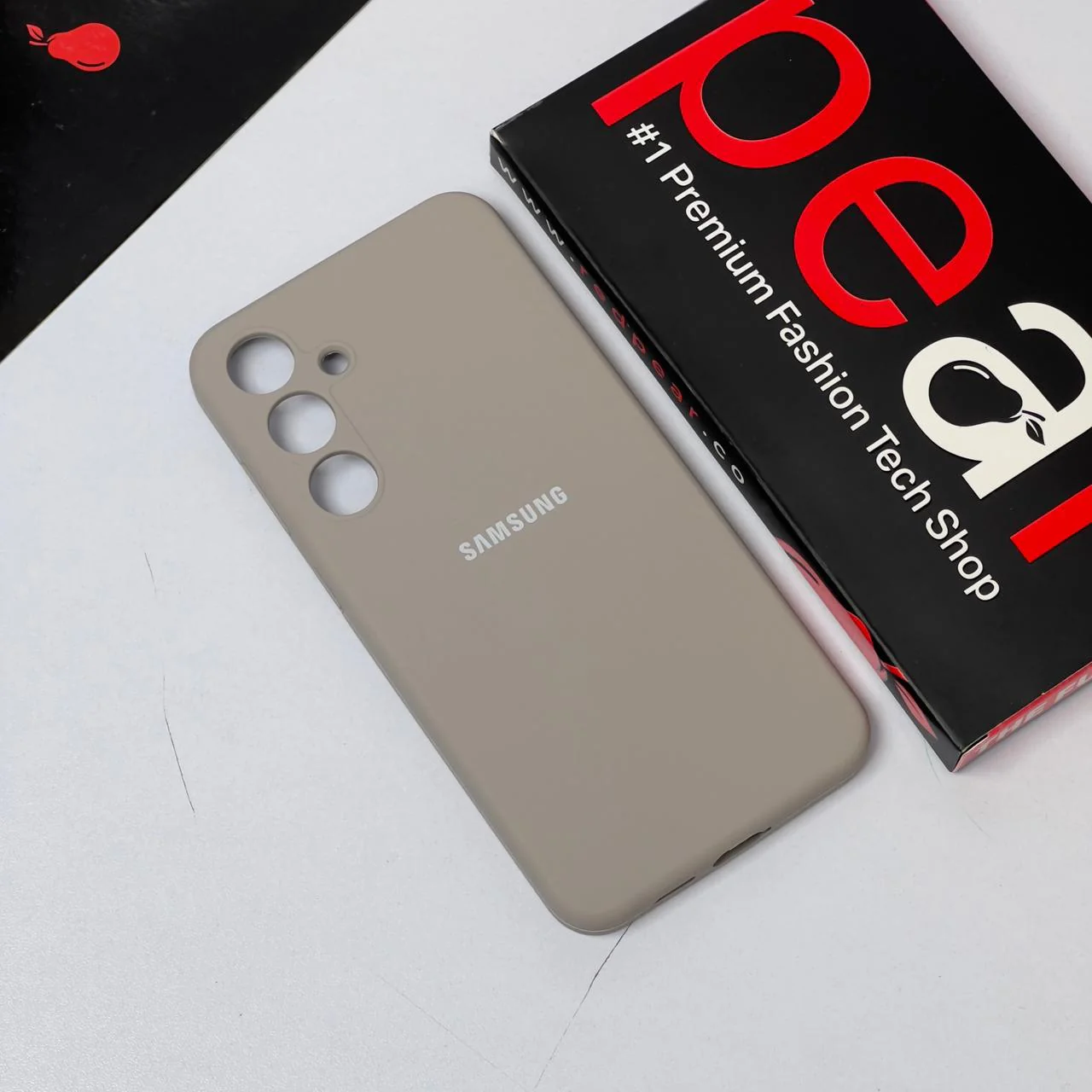 Samsung S24 Plus Light Grey silicon case