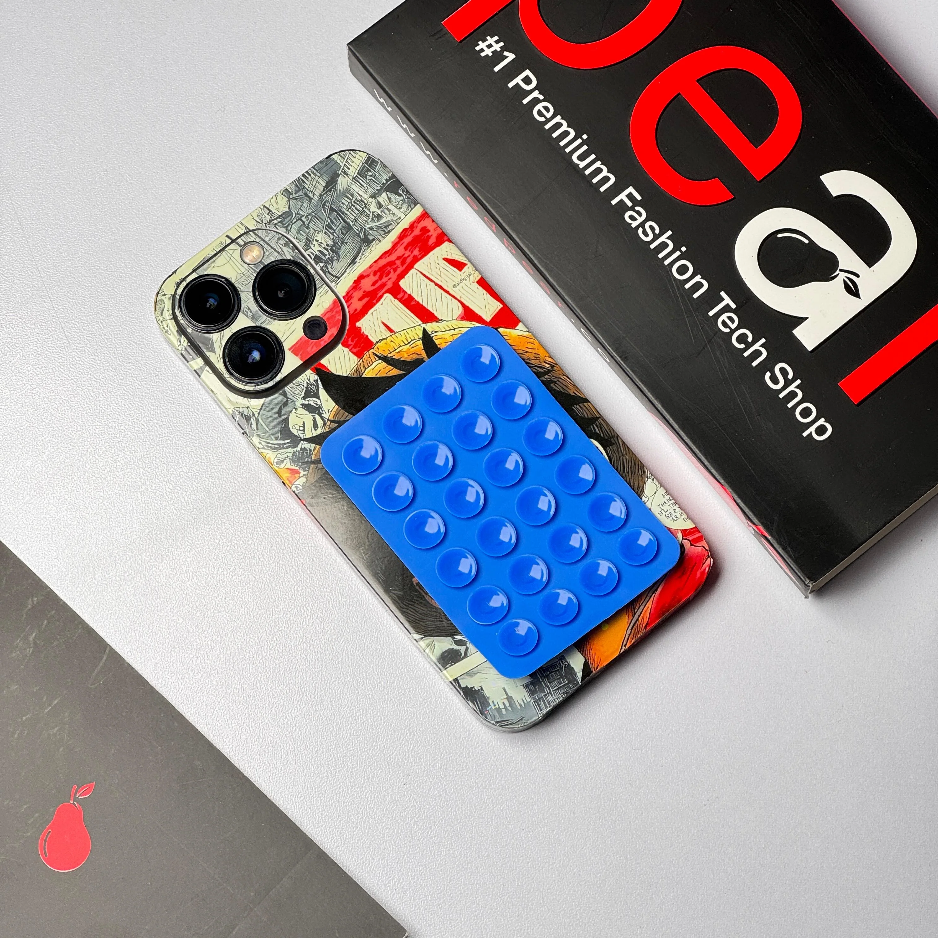 Sticky Silicone Suction Phone Case Mount - Image 16