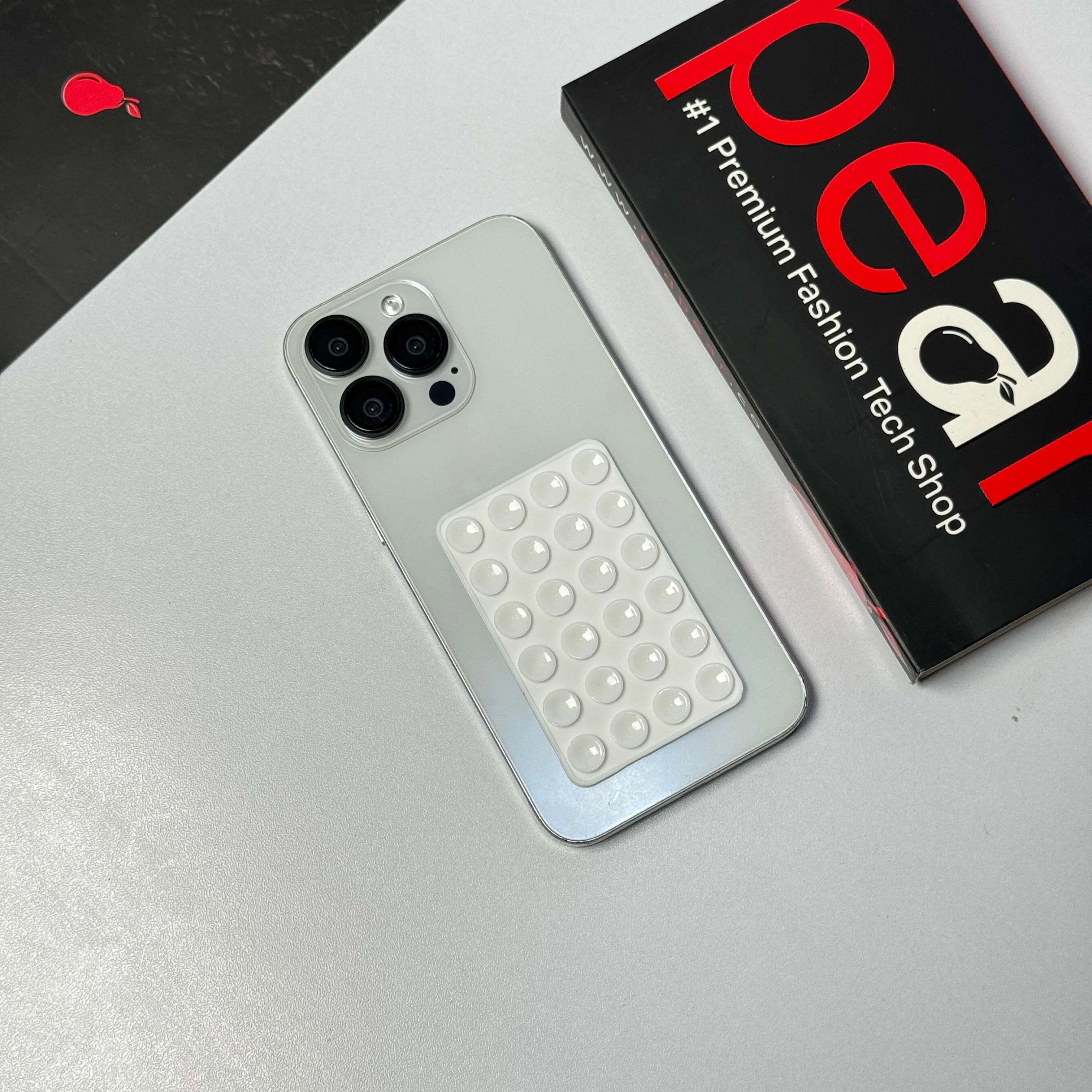 Sticky Silicone Suction Phone Case Mount - Image 3