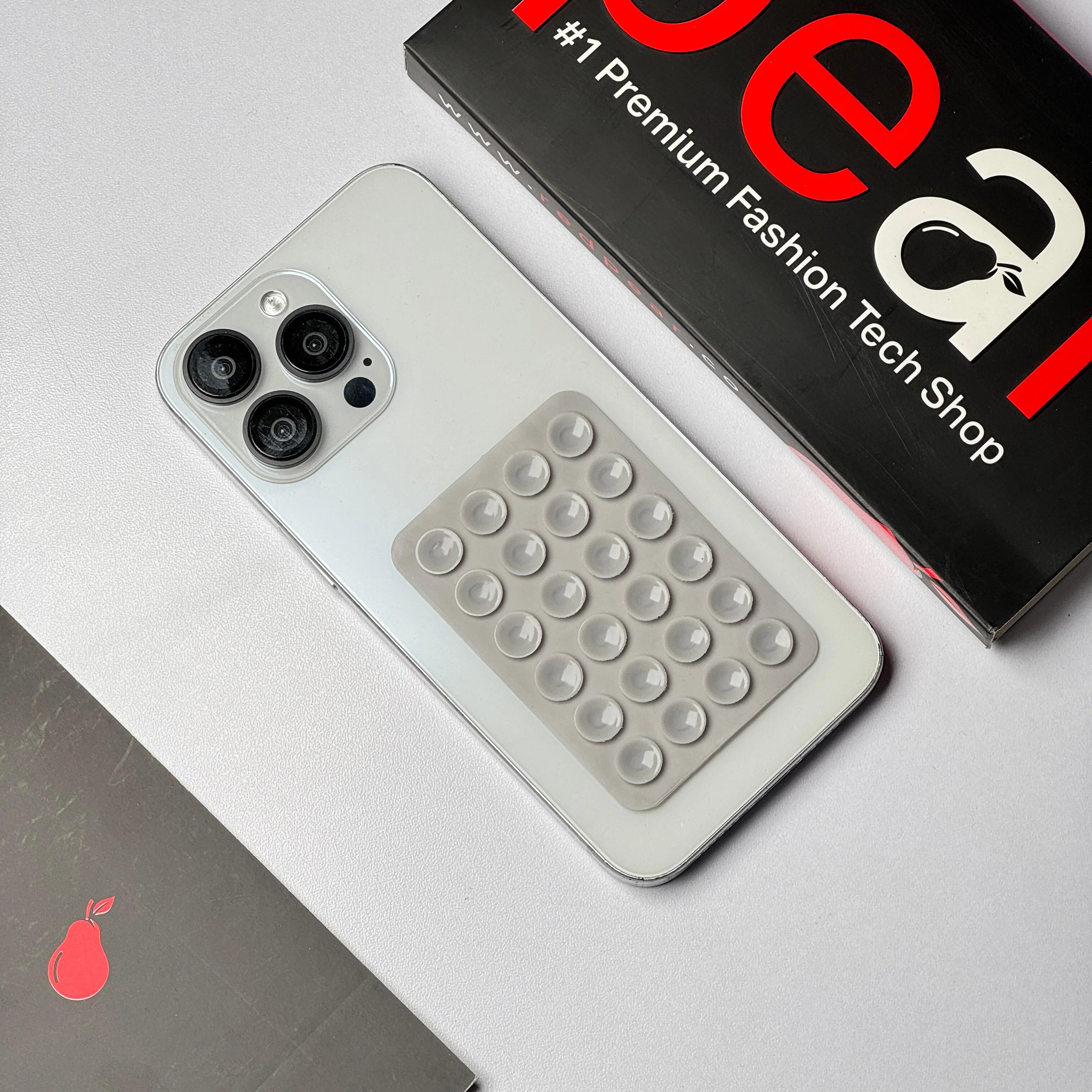 Sticky Silicone Suction Phone Case Mount - Image 6