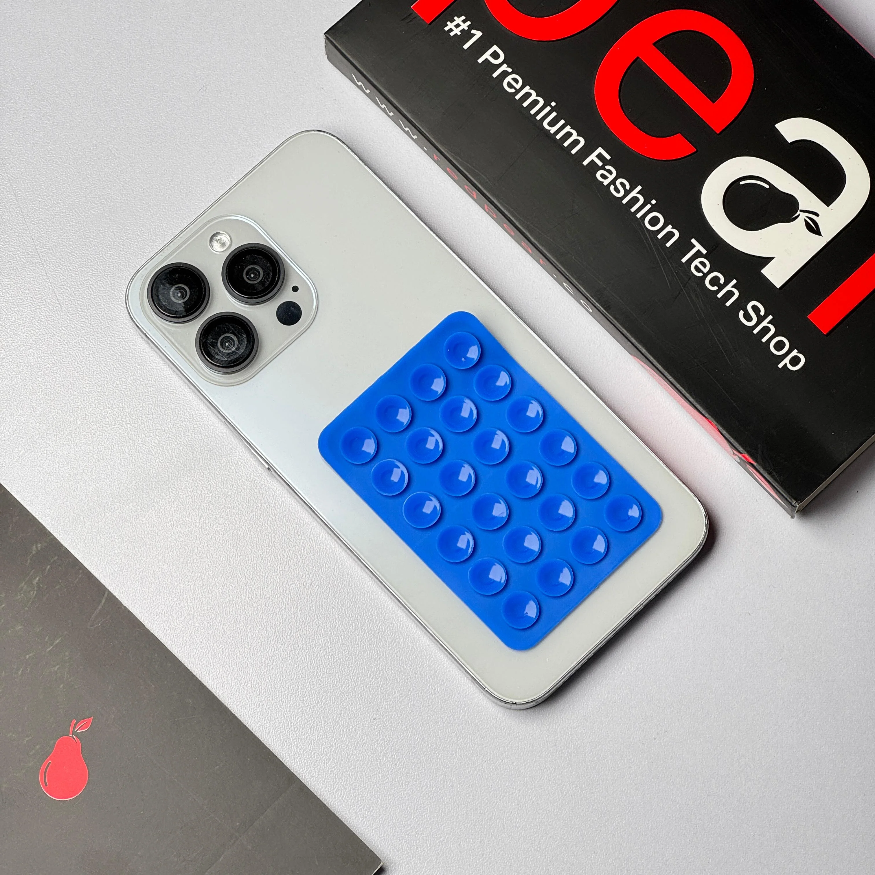 Sticky Silicone Suction Phone Case Mount - Image 7