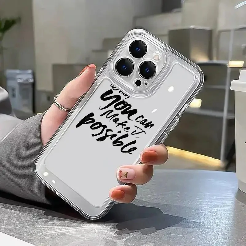 You can make it possible Clear Acrylic Case - Image 2